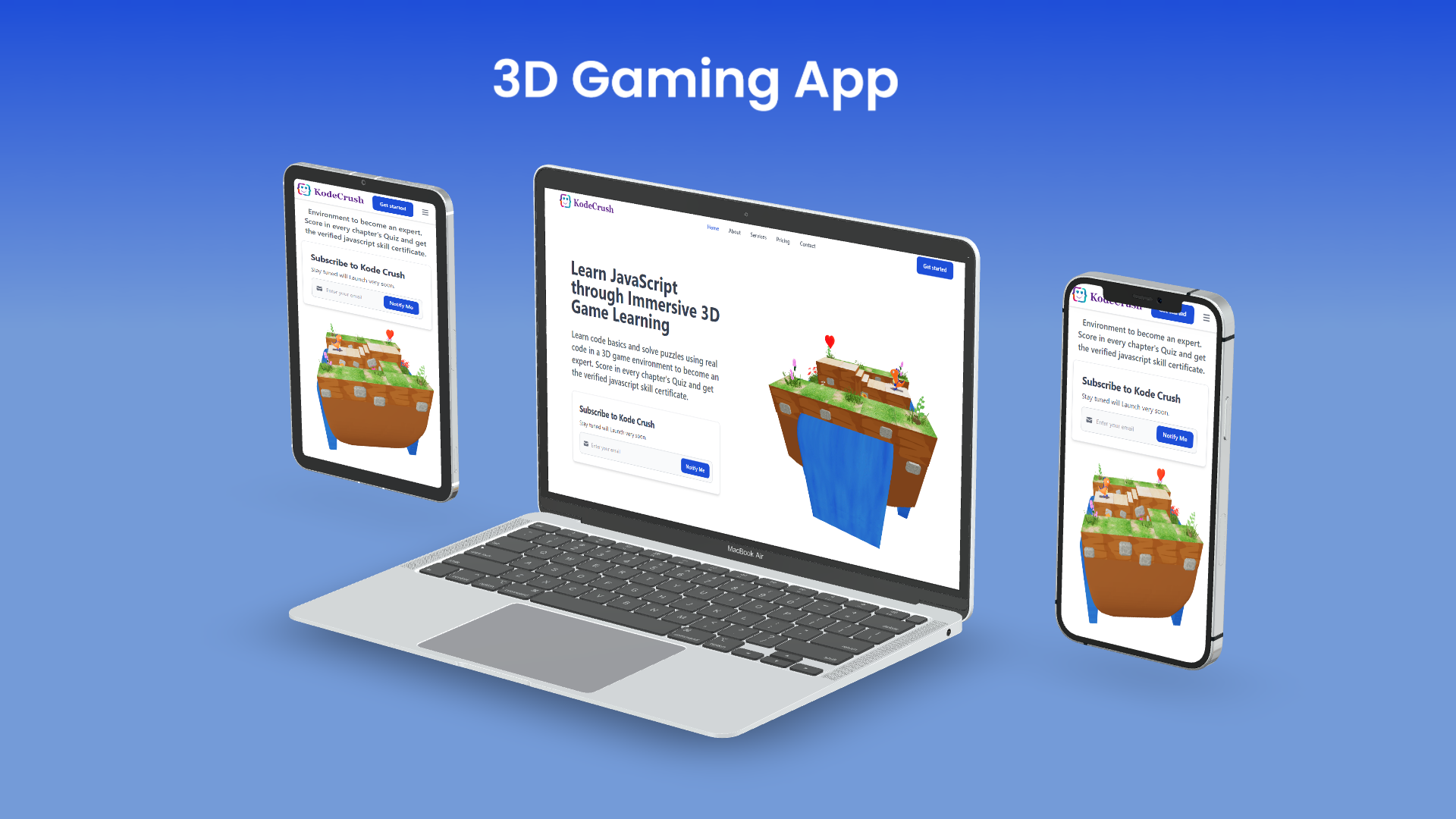 3D website